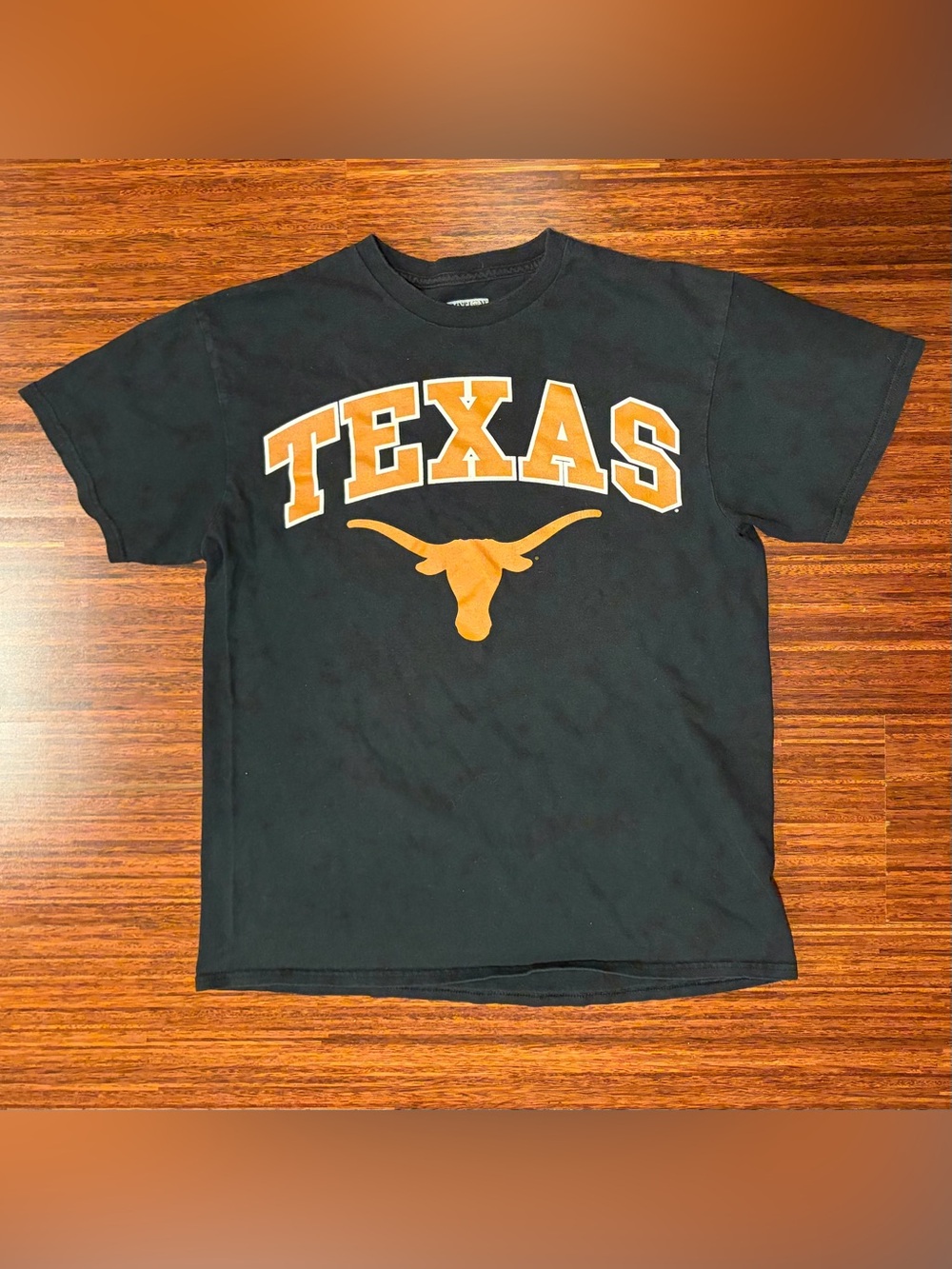 Y2K Majestic University of Texas Longhorns Black Tee - Size Medium